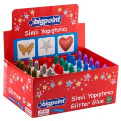 Bigpoint Simli Yapıştırıcı 40 ml 30'lu Stand