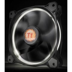 Thermaltake Riing 12cm Yüksek Statik Basınçlı Beyaz Halka Ledli Kasa&Radyatör Fanı