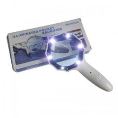 Led Işıklı Büyüteç 6 Ledli