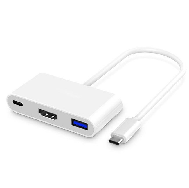 Hytech HY-USBC20 1080P Metal Type-C to HDMI+Usb3.0