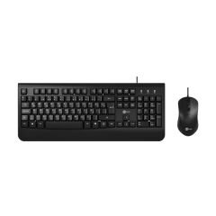 LENOVO LECOO CM105 SİYAH KABLOLU MOUSE  KLAVYE SET