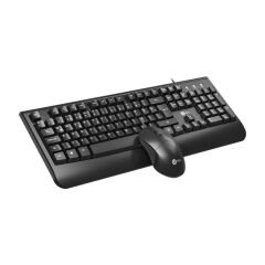 LENOVO LECOO CM105 SİYAH KABLOLU MOUSE  KLAVYE SET