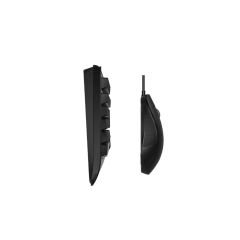 LENOVO LECOO CM105 SİYAH KABLOLU MOUSE  KLAVYE SET