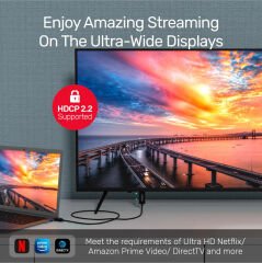 UNITEK MINIDISPLAY TO HDMI 4K30Hz 2 MT (V1152A)