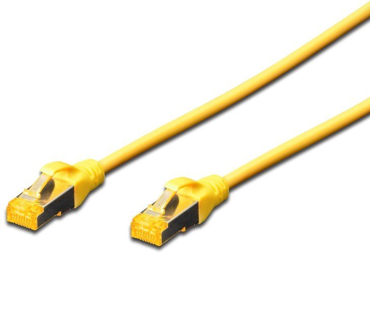 Digitus DK-1644-A-0025/Y S/FTP Cat6A Sarı (0.25m)