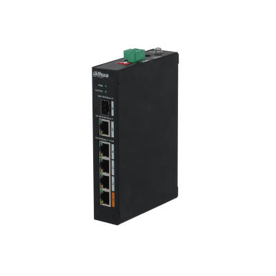 DAHUA PFS3106-4ET-60 4 PORT 4XFE-2XFE YÖNETİLEMEZ 60W POE SWİTCH