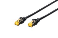 Digitus DK-1644-A-0025/BL S/FTP Cat6A Siyah 0.25m