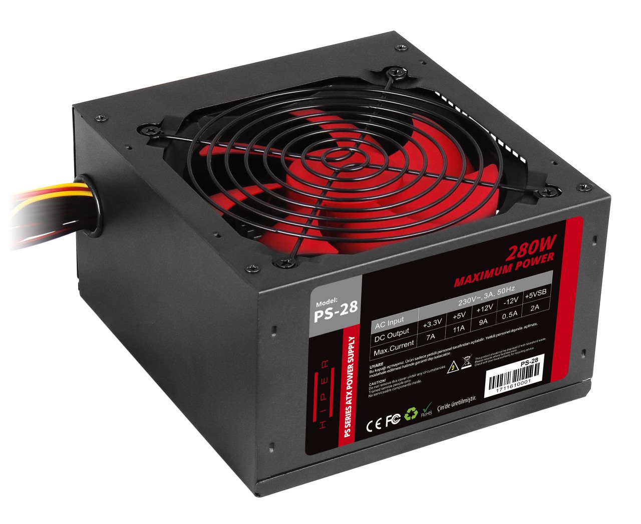 HIPER PS-28 280W 12CM FAN POWER SUPPLY