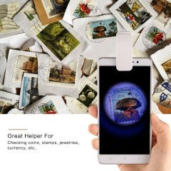 Evrensel Led Işıklı Mini Cep Mikroskobu ( Tüm kameralı telefonlar için )
