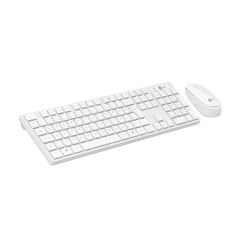 LENOVO LECOO KM2001 KLAVYE  MOUSE KABLOSUZ SET BEYAZ