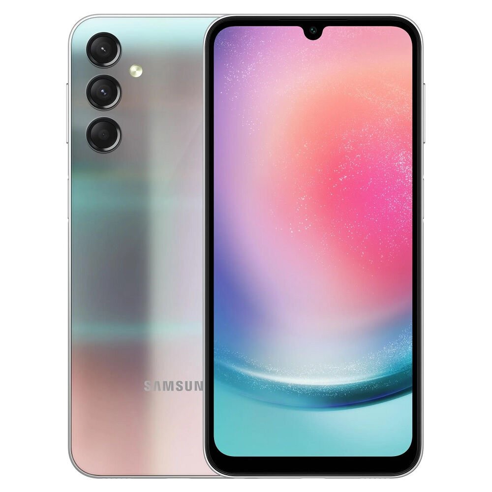 SAMSUNG GALAXY A24 128GB 6GB RAM GÜMÜŞ - DİST.