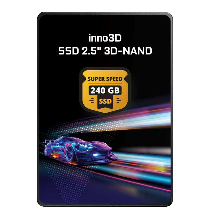240GB INNO3D 3D-NAND SSD 520/460MB/s