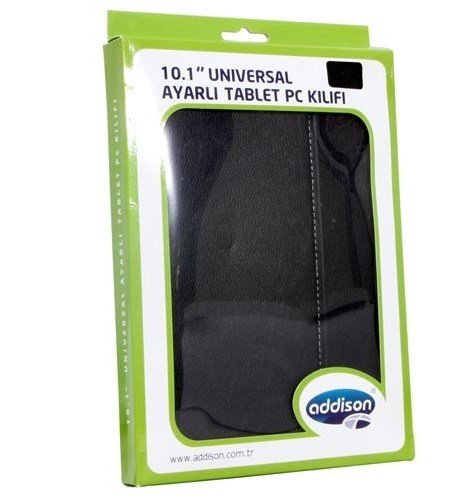 Addison IP-315 Siyah 10.1'' Ayarlı Ünivrsl Syah Klf