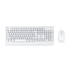 LENOVO LECOO CM105 BEYAZ KABLOLU MOUSE  KLAVYE SET