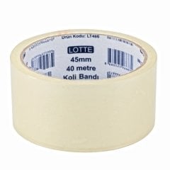 Lotte Koli Bandı 45 mm x 40 m Şeffaf 72'li Koli