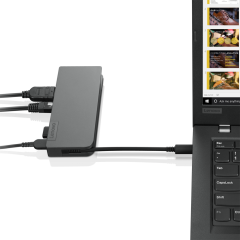 Lenovo 4X90S92381 Powered Usb-C Travel Hub Laptop Docking Station