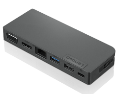 Lenovo 4X90S92381 Powered Usb-C Travel Hub Laptop Docking Station