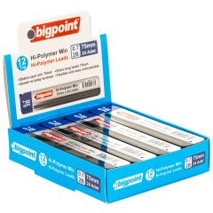 Bigpoint Kalem Ucu 0.7mm 2B 75mm 24'lü Tüp 12'li Kutu