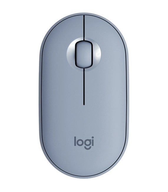 Logitech M350 Pebble Kablosuz Mavi-Gri 910-005719