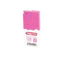 Bigpoint Kalem Ucu 0.5mm 2B 120'li Tüp Pembe 12'li Kutu