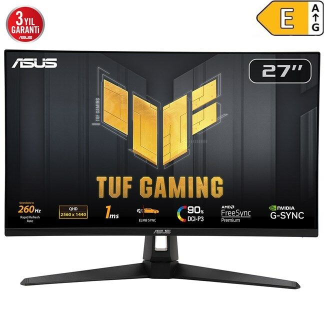 Asus Tuf Gaming 27'' 1ms MM IPS (VG27AQM1A)