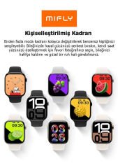 MIFLY S10 PRO SIYAH AKILLI SAAT