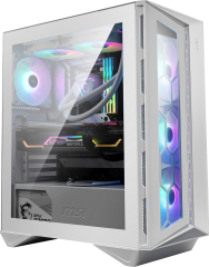 MSI MPG GUNGNIR 110R  WHİTE USB 3.2 4X FAN ATX KASA