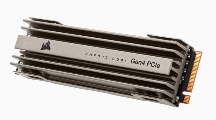 4TB CORSAIR CSSD-F4000GBMP600COR MP600 4,950MB/s/