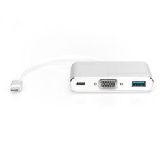 Digitus DA-70839 USB Type-C - USB3.0/Type-C/VGA