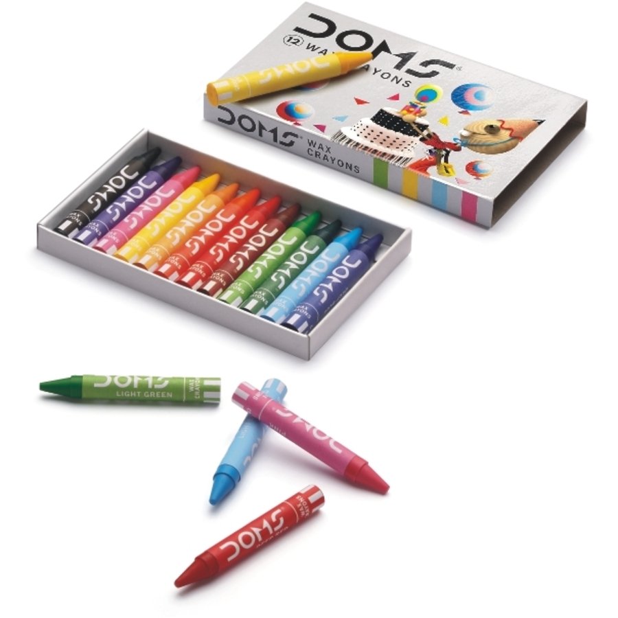 Doms Jumbo Mum Boya 12 Renk 10'lu Paket