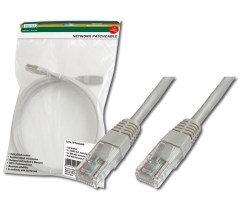 Digitus DK-1511-020 U/UTP Cat5E Gri Kablo (2m)