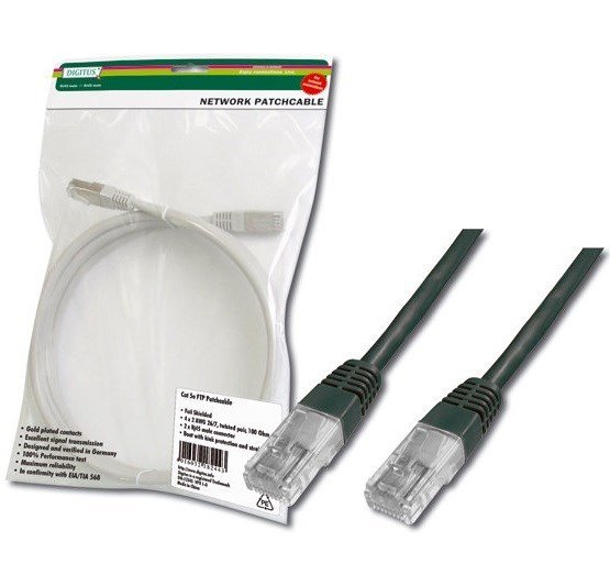 Digitus DK-1511-030/BLACK Cat 5E U/UTP 3m Siyah