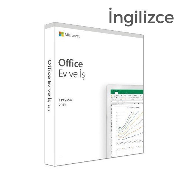 MS Office 2019 Ev ve İş İngilizce Kutu T5D-03332