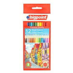 Bigpoint Kuru Boya Kalemi 12 Renk 12'li Kutu