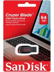 Sandisk 64GB Cruzer Blade Usb 2.0 SDCZ50-064G-B35
