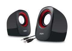 SNOPY SN-120 2.0 SİYAH/KIRMIZI USB SPEAKER