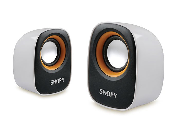 SNOPY SN-120 2.0 BEYAZ/SARI USB SPEAKER