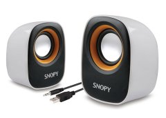 SNOPY SN-120 2.0 BEYAZ/SARI USB SPEAKER