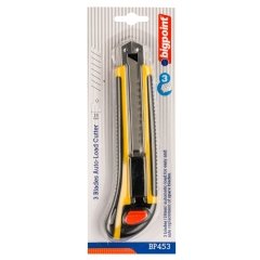 Bigpoint Maket Bıçağı Geniş Soft 3 Yedekli 12'li Kutu