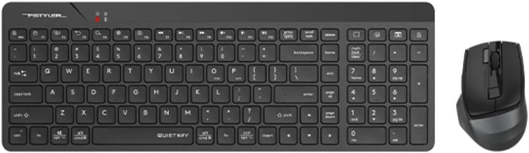 A4 TECH FG2400 Q 2.4 GHZ AİR2 SİYAH KLAVYE+MOUSE