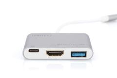 Digitus DA-70838-1 USB Type-C to USB3.0-HDMI-TypeC