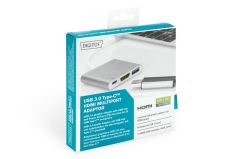 Digitus DA-70838-1 USB Type-C to USB3.0-HDMI-TypeC