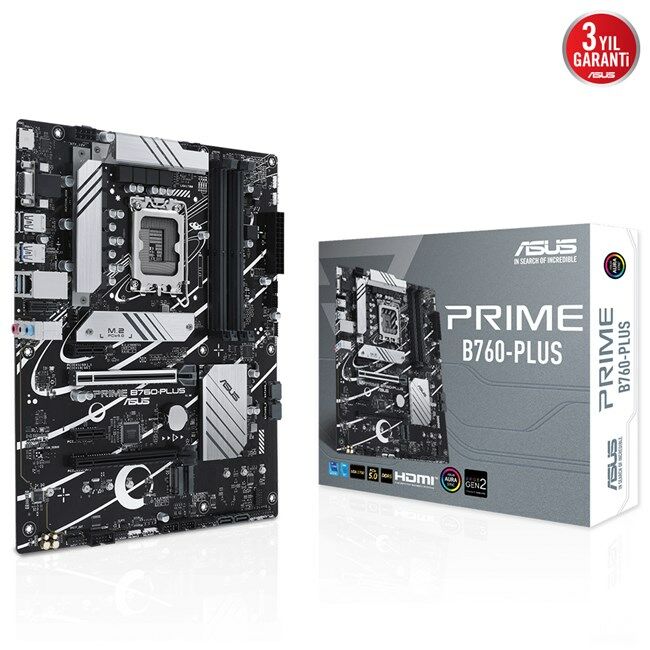 Asus Prime B760-Plus D5 1700P Vga Hdmi Dp