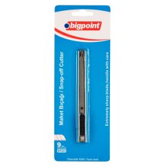 Bigpoint Maket Bıçağı Dar Metal Cep Tipi 24'lü Kutu