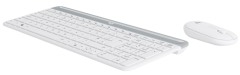 LOGİTECH MK470 KABLOSUZ KLAVYE  MOUSE SETİ BEYAZ 920-009436