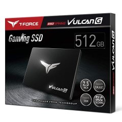 512 GB T-FORCE VULCAN G GAMING 550/500MB/s 2,5'' SSD