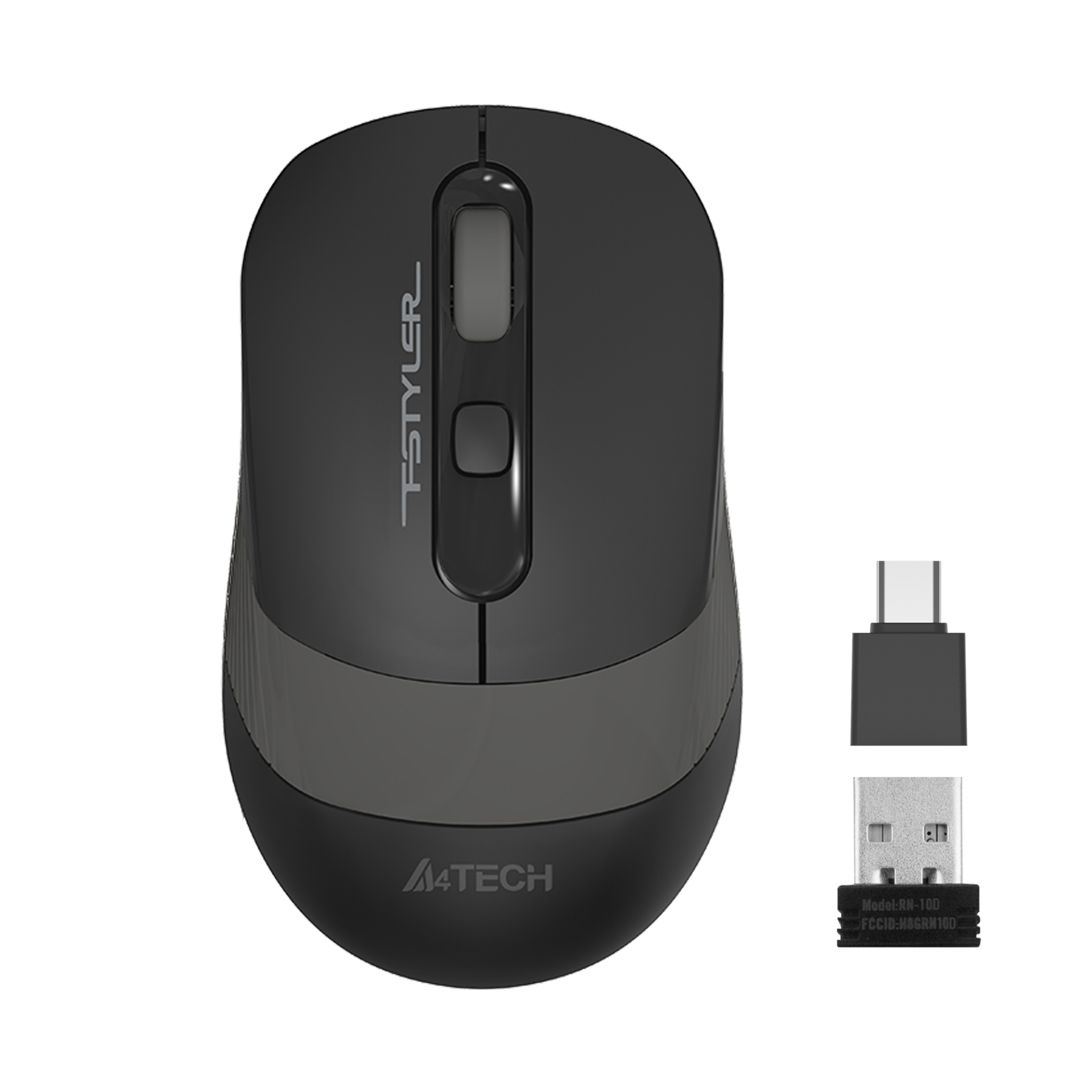 A4 TECH FG10CS OPTIK MOUSE SILENT GRİ 2000 DPI