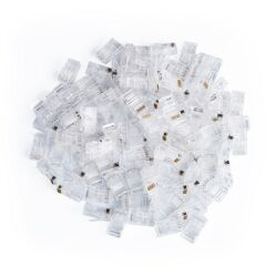 TX TXNTRJ45 Altın Uçlu Cat6 RJ45 100'lü Konnektör