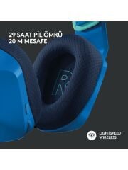 Logitech G733 Lightspeed Mavi RGB 7.1 Kablosuz Kulak Üstü Oyuncu Kulaklığı 981-000943