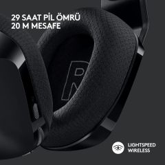 Logitech G733 Lightspeed Siyah RGB 7.1 Kablosuz Kulak Üstü Oyuncu Kulaklığı 981-000864